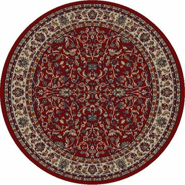 Concord Global Trading 2 ft. 7 in. x 4 ft. Jewel Kashan - Red 40603